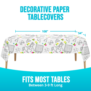 Horse Charm Table Cover | 54x84