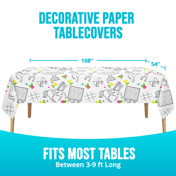 Horse Charm Table Cover | 54x84