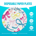 Bow Bash 9" Party Plates | 8 Pack