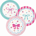 Bow Bash Dessert Plates | 8 Pack