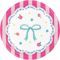Bow Bash Dessert Plates | 8 Pack