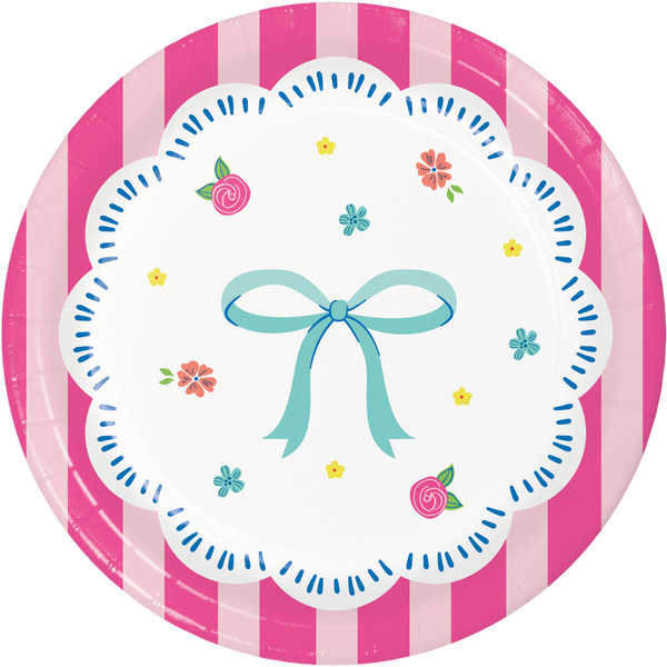 Bow Bash Dessert Plates | 8 Pack