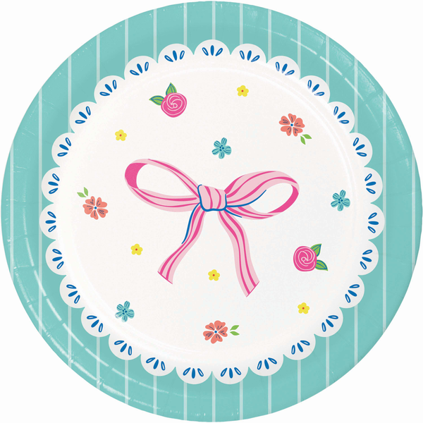 Bow Bash Dessert Plates | 8 Pack