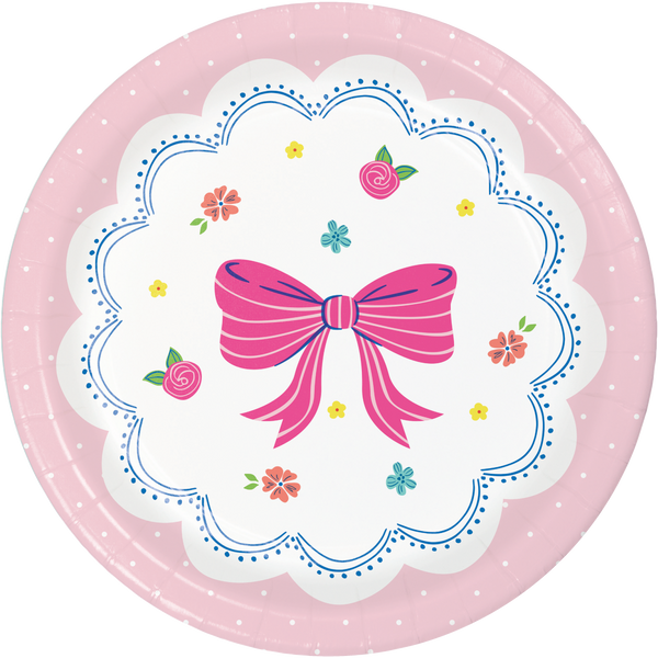 Bow Bash Dessert Plates | 8 Pack