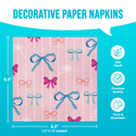 Bow Bash Luncheon Napkins | 16 Pack