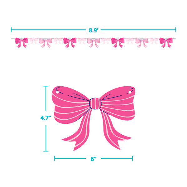 Bow Bash Ribbon Banner