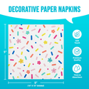 Birthday Brights Beverage Napkins | 16 Pack