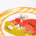 Farm Animal Party Plate