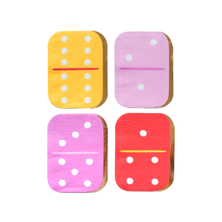 Game Night Dominoes Guest Napkins