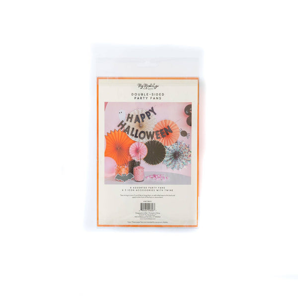 Spooky Chic Halloween Party Fan Set