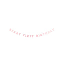 Berry First Birthday Banner Set