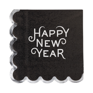 Happy New Year's Cocktail Napkin