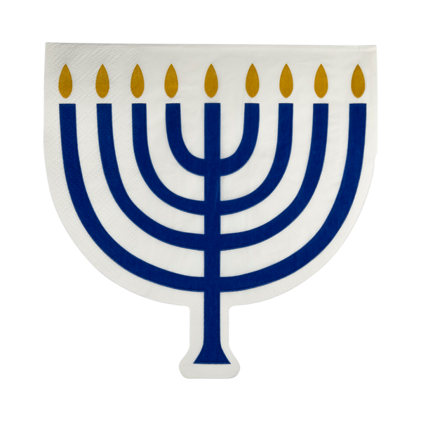 Menorah Cocktail Napkins