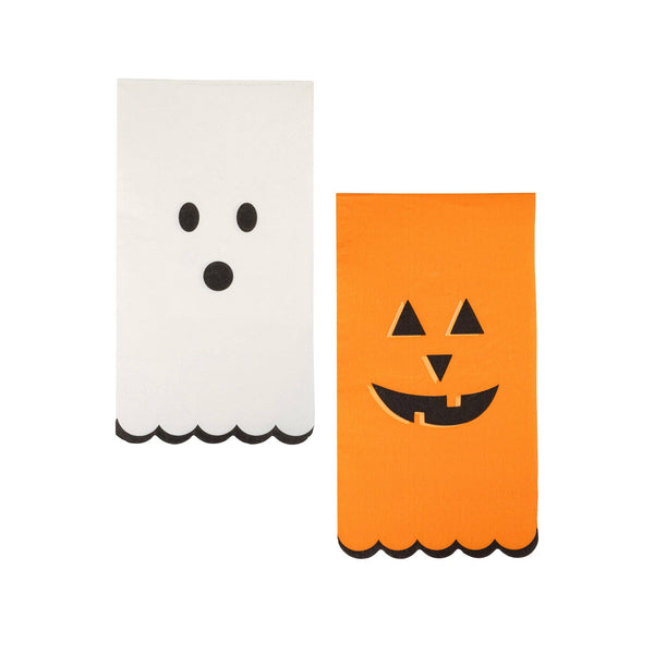 Long Ghost Shaped Paper Party Napkin