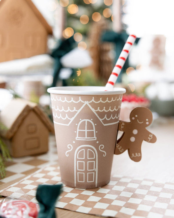 Gingerbread Pattern Napkins