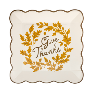 Give Thanks 10" Paper Plates