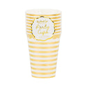 Gold Stripes Party Cups