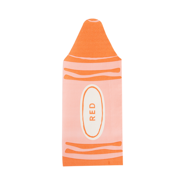 Crayon Shaped Dinner Napkin Set