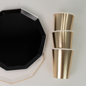 Gold Signature Party Cups