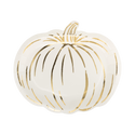 Cream Pumpkin Shaped Plates