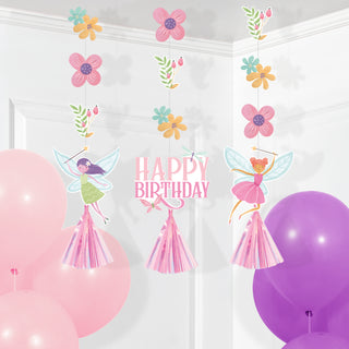 Forest Fairy Hanging Swirl Decorations