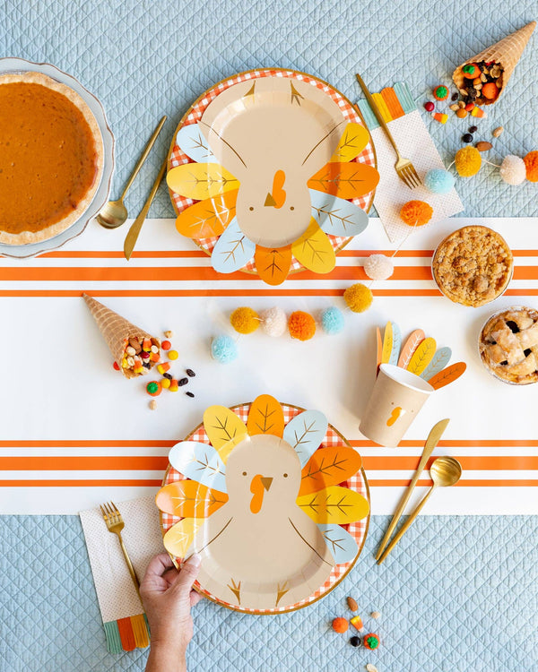 Charming Turkey Party Cups
