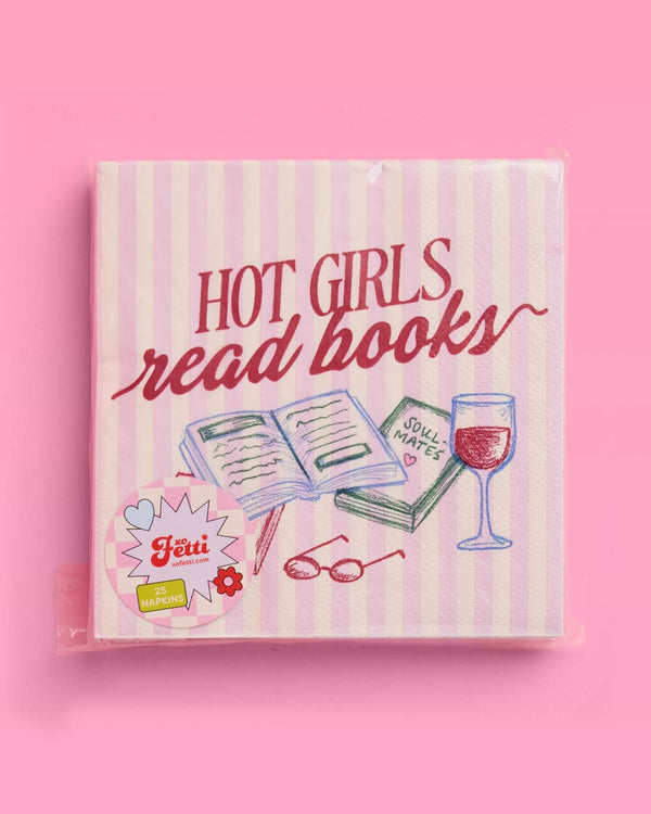 Hot Girls Book Club Napkins