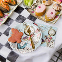 Alice in Wonderland Blue 7" Plates