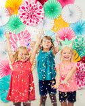 Pink Dino Party Plates