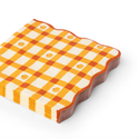 Elegant Fall Plaid Dinner Napkins, 3-Ply (Set of 20)