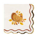 Turkey Foliage Paper Plates