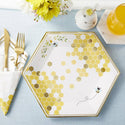 Sweet as can Bee 62 piece Tableware Set (16 guests)