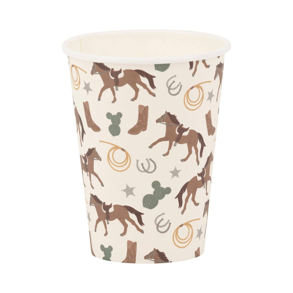 Howdy Cowboy Party Cups