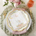 Pink Elephant Baby Shower Napkins