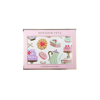 High Tea Party Tattoos (4 Sheets)