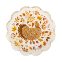 Turkey Foliage Paper Plates