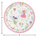 Forest Fairy 7” Dessert Plates