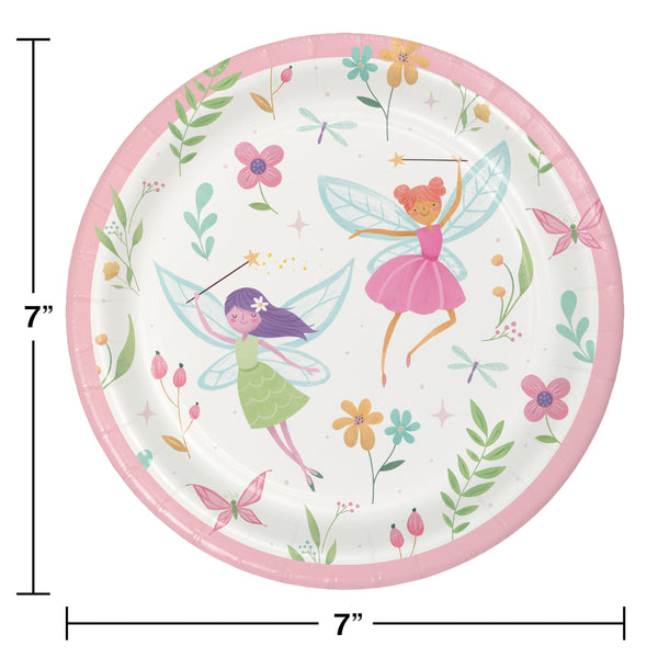 Forest Fairy 7” Dessert Plates