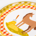 Farm Animal Dessert Plates