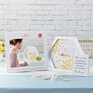 Baby Shower Guest Book Alternative - Sweet as Can Bee