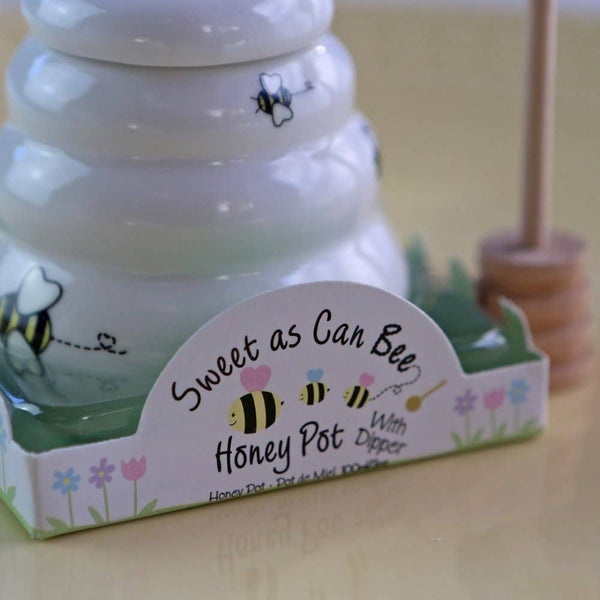 "Sweet As Can Bee" Ceramic Honey Pot Shower Favor
