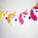 Unicorn Felt Garland