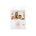 Gold Foil Burnt Orange Icons Baking and Treat Cups (50 pcs)