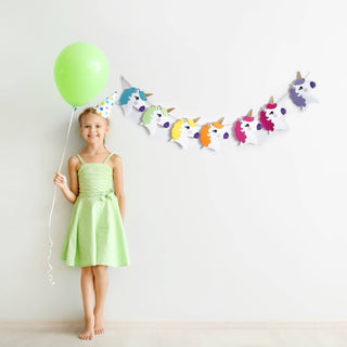 Unicorn Felt Garland