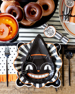 Halloween Polka Dot Dinner Napkins