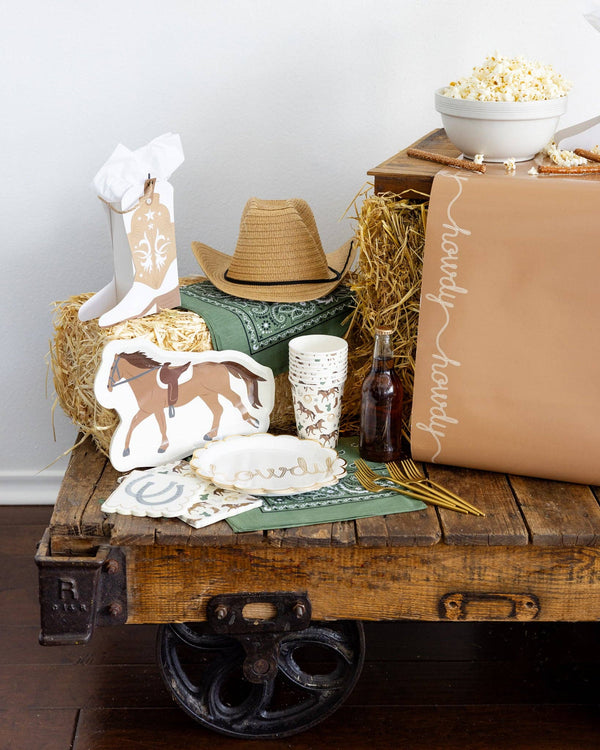 Howdy Cowboy Party Cups