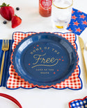 Home of the Free 9" Paper Plate