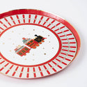 North Pole Express Dessert Plate
