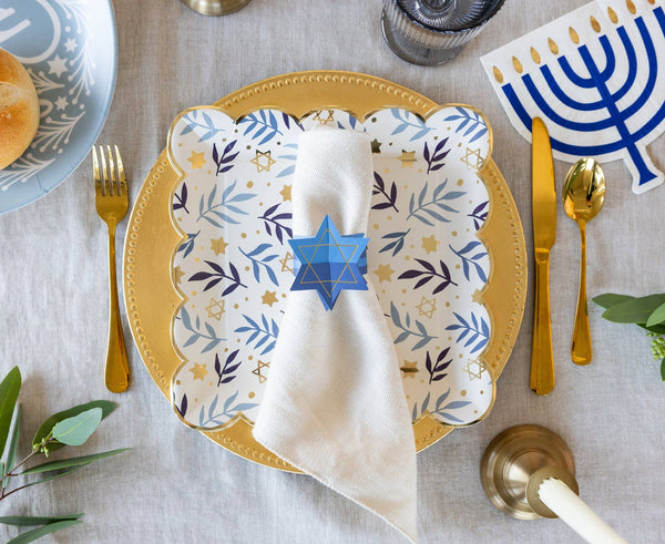Menorah Cocktail Napkins