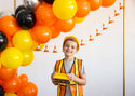 Construction Cone Banner for Truck Themed Parties